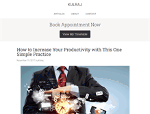 Tablet Screenshot of kulraj.org